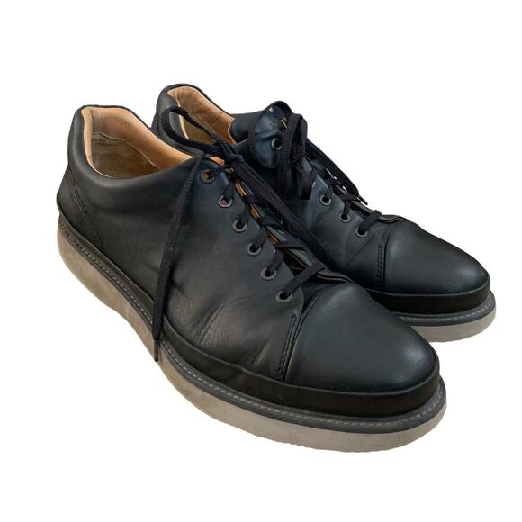 Samuel Hubbard Fast Shoes Mens US 14 EU 48.5 Black Leather Comfort M1300-008